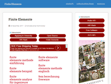 Tablet Screenshot of finite-elemente.de